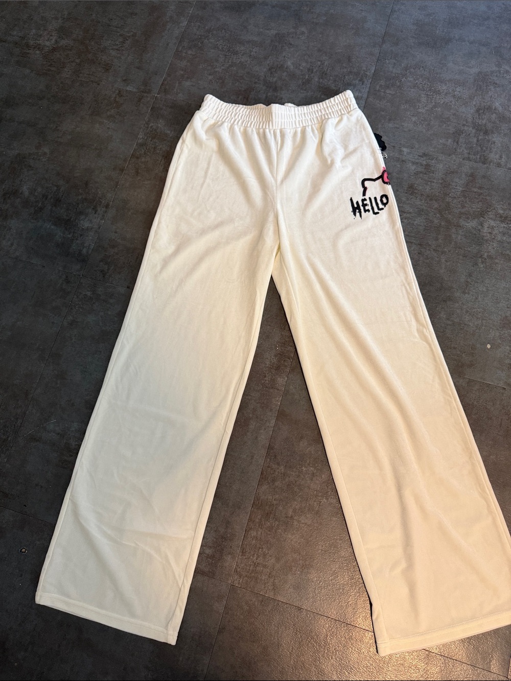Hello kitty velour pants